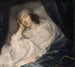 Lady Digby sur son lit de mort - Anthony van Dyck — vy av konstverket