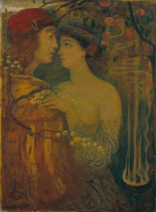 Lajos Gulcsy - The garden of the magician.webp