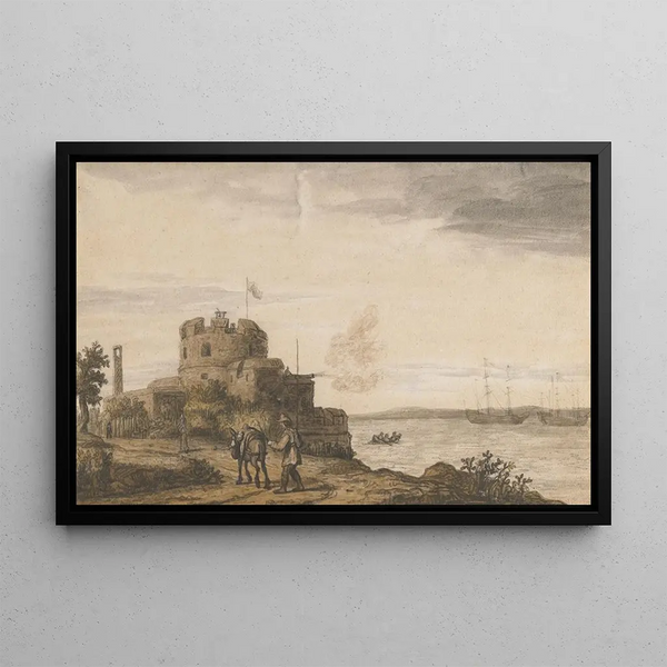 Lambert Doomer - West Cowes Castle on the Isle of Wight.webp
