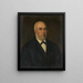 Portrait av grundaren Eduard Vetter - Lambert Sustris — inramlat konstverk på väggen