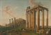 Vue du Temple de Jupiter et de l'Acropole - Lancelot-Théodore Turpin de Crissé — vy av konstverket