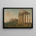 Vue du Temple de Jupiter et de l'Acropole - Lancelot-Théodore Turpin de Crissé — inramlat konstverk på väggen
