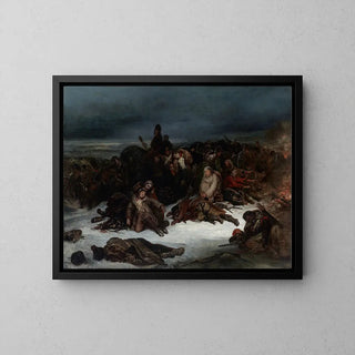 Napoleons armés reträtt från Ryssland 1812 av Ary Scheffer