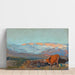 Reproduktion av målningen Las Zorreras, Guadarrama-bergen - Joaquín Sorolla