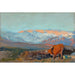 Reproduktion av målningen Las Zorreras, Guadarrama-bergen - Joaquín Sorolla