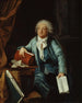 porträttet av Mirabeau 1749-1791 i sitt arbetsrum - Laurent Dabos — vy av konstverket