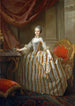 Maria Luisa de Parme 1751-1819, blivande drottning av Spanien - Laurent Pécheux — vy av konstverket