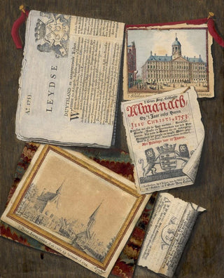 Laurentius Groskopf - Trompe lil of a drawing prints and an etching.webp
