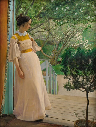 Laurits Andersen Ring - At The French Windows The Artists Wife.webp