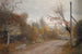 La Route à Mogenstrup, Zélande, höst - Laurits Andersen Ring — vy av konstverket