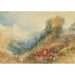 Reproduktion av målningen Lausanne från väster - Joseph Mallord William Turner