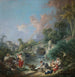 Lavandières - François Boucher — vy av konstverket