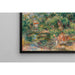 Reproduktion av målningen Lavandières vid Loupens strand - Pierre-Auguste Renoir