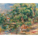 Reproduktion av målningen Lavandières vid Loupens strand - Pierre-Auguste Renoir