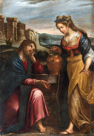 Lavinia Fontana - Christ and the Samaritan woman at the well.webp