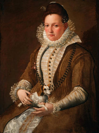 Lavinia Fontana - Portrait of a Lady with a Dog.webp