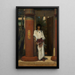 En egyptier i en entré - Lawrence Alma-Tadema — vy av konstverket