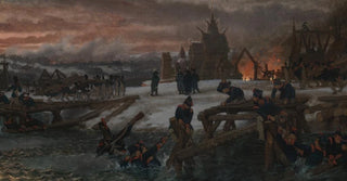 Lawrence AlmaTadema - Anno 1812 Captain Benthien on the Beresina.webp
