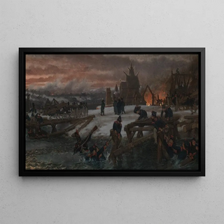 Lawrence AlmaTadema - Anno 1812 Captain Benthien on the Beresina.webp