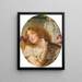 Bacchante - Lawrence Alma-Tadema — inramlat konstverk på väggen