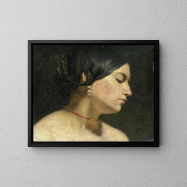 Marie Madeleine - Lawrence Alma-Tadema — inramlat konstverk på väggen