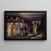 Phidias och Parthenonfrisen - Lawrence Alma-Tadema — inramlat konstverk på väggen