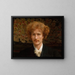 Porträtt av Ignacy Jan Paderewski 1860-1941 - Lawrence Alma-Tadema — inramlat konstverk på väggen