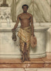 Le baigneur - Lawrence Alma-Tadema — vy av konstverket