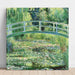Reproduktion av målningen Le Bassin aux Nymphéas - Claude Monet