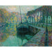 Reproduktion av målningen Le Bateau De Sel - Henri Le Sidaner