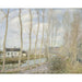 Reproduktion av målningen Le Canal du Loing - Alfred Sisley