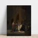 Reproduktion av målningen Le Cantique de Siméon - Rembrandt van Rijn