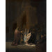 Reproduktion av målningen Le Cantique de Siméon - Rembrandt van Rijn