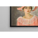Reproduktion av målningen Le Chapeau Rose - Henri Lebasque