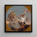 Le Char d'Aurore - Giovanni Battista Tiepolo — inramlat konstverk på väggen