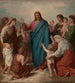 Le Christ au milieu des enfants - Charles Henri Hilaire Michel — vy av konstverket