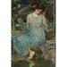 Reproduktion av målningen Le Collier - John William Waterhouse