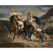Reproduktion av målningen Le Combat du Giaour et de Hassan - Eugène Delacroix
