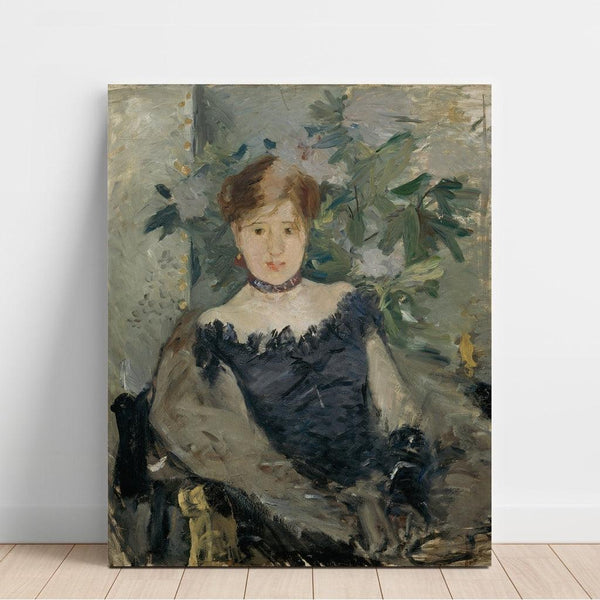 Reproduktion av målningen Le Corsage Noir - Berthe Morisot
