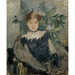 Reproduktion av målningen Le Corsage Noir - Berthe Morisot