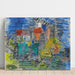 Reproduktion av målningen Le Dépiquage Bleu - Raoul Dufy