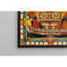 Reproduktion av målningen Le Dieu-Père-Géant-Foudre-Transparent - Adolf Wölfli
