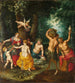 Le Festin de Bacchus - Jan Brueghel den Yngre — vy av konstverket