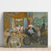 Reproduktion av målningen Le Fiacre - Pierre Bonnard