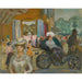 Reproduktion av målningen Le Fiacre - Pierre Bonnard