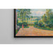 Reproduktion av målningen Le Jardin d'Octave Mirbeau, la Terrasse, Les Damps - Camille Pissarro