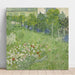 Reproduktion av målningen Le Jardin de Daubigny - Vincent van Gogh