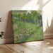 Reproduktion av målningen Le Jardin de Daubigny - Vincent van Gogh