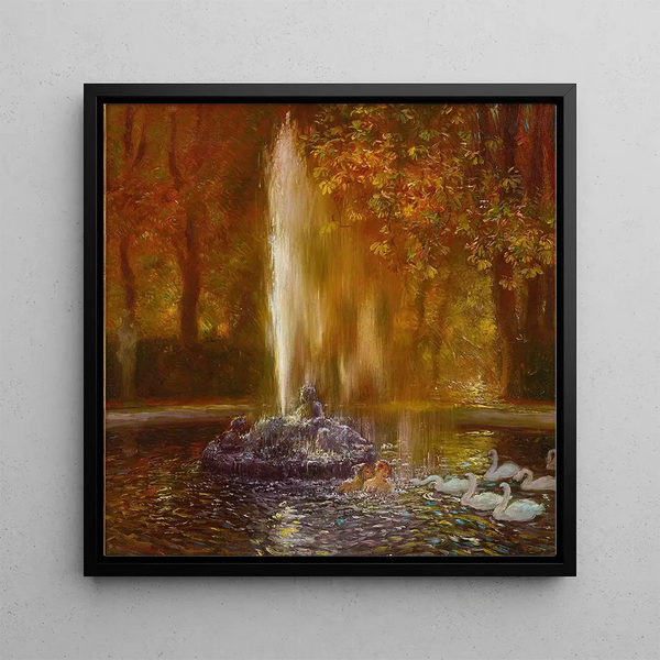 Le Jet d'eau de Versailles - Gaston La Touche