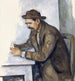 Le Joueur de cartes - Paul Cézanne — vy av konstverket